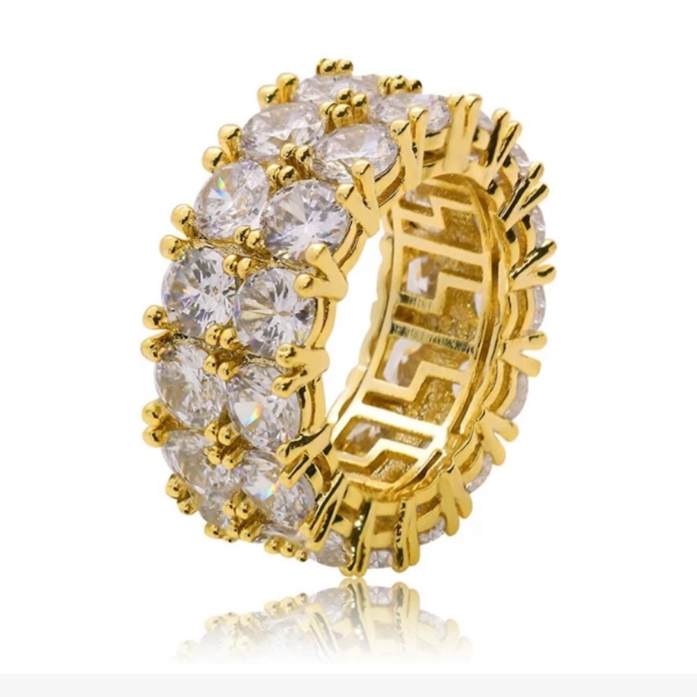 Double Iced Ring - image 1